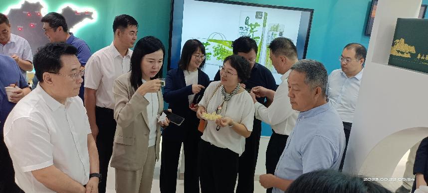 泰山茶入驻国家地理标志农产品展示体验馆